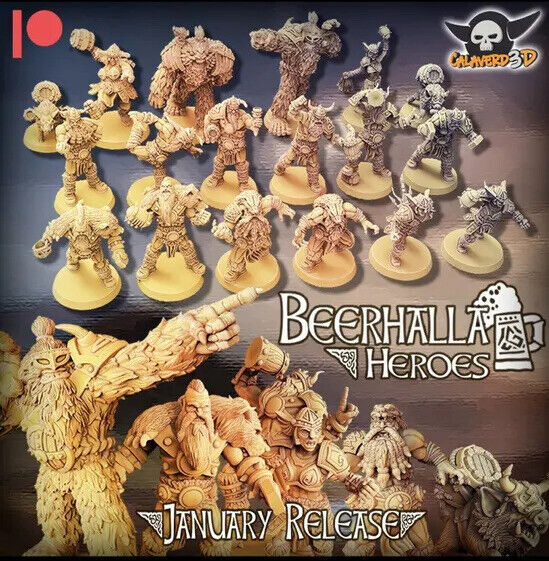 Norse Fantasy Football Team  - Calaverd - Beerhalla Heroes