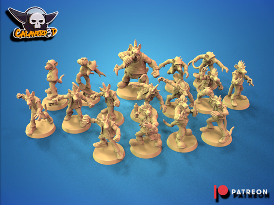 Punk Rats Fantasy Football Team Calaverd