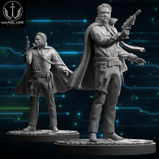 Lando Star Wars Legion Shatterpoint compatible Warblade