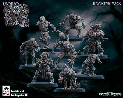 Horror / Undead 'Lovecraftian Horror  Fantasy Football Team + Support staff UGNI