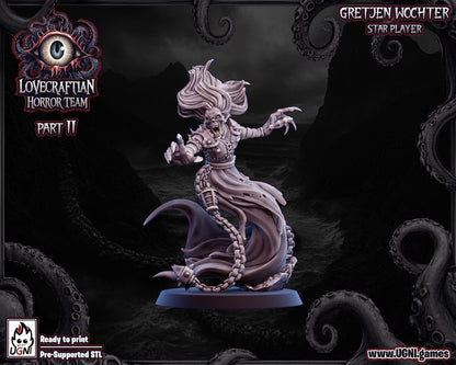 Horror / Undead 'Lovecraftian Horror  Fantasy Football Team + Support staff UGNI