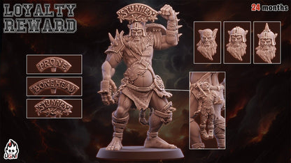 Giant Fantasy Football Player / Star UGNI