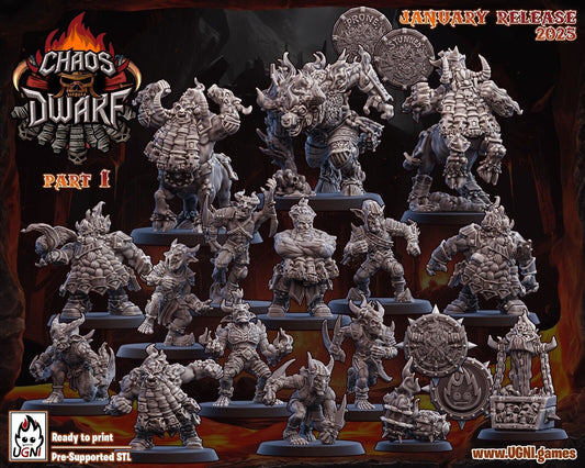 Magma Chaos Dwarf Proxy Team Fantasy Football Team - UGNI