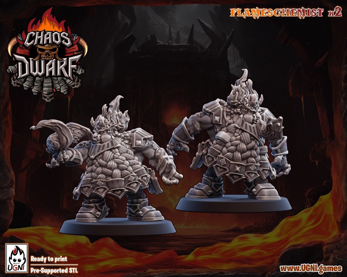 Magma Chaos Dwarf Proxy Team Fantasy Football Team - UGNI