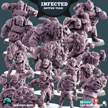 Infected Rotten Chaos Fantasy Football Team ROP