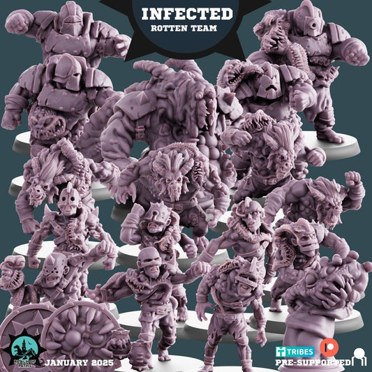 Infected Rotten Chaos Fantasy Football Team ROP