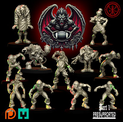 Vampire Team Fantasy Football Team TLM Torchlight "THE BLOOD PACT"