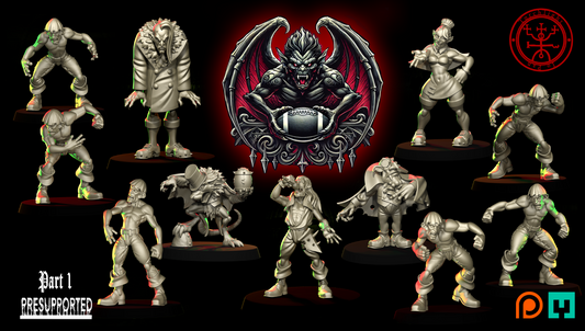 Vampire Team Fantasy Football Team TLM Torchlight "THE BLOOD PACT"