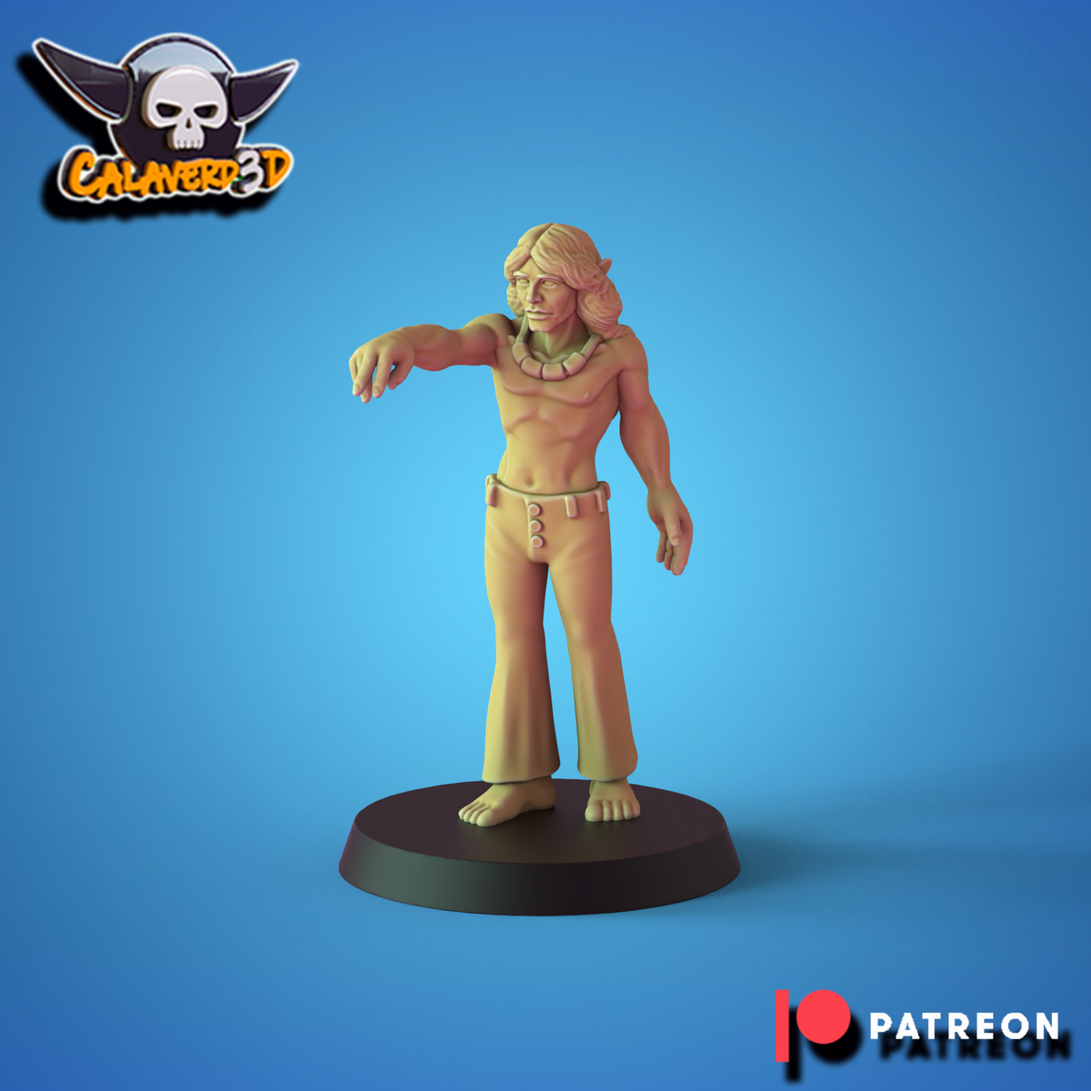 Wood Elves psychedelic Flower Power Fantasy Football Team Calaverd