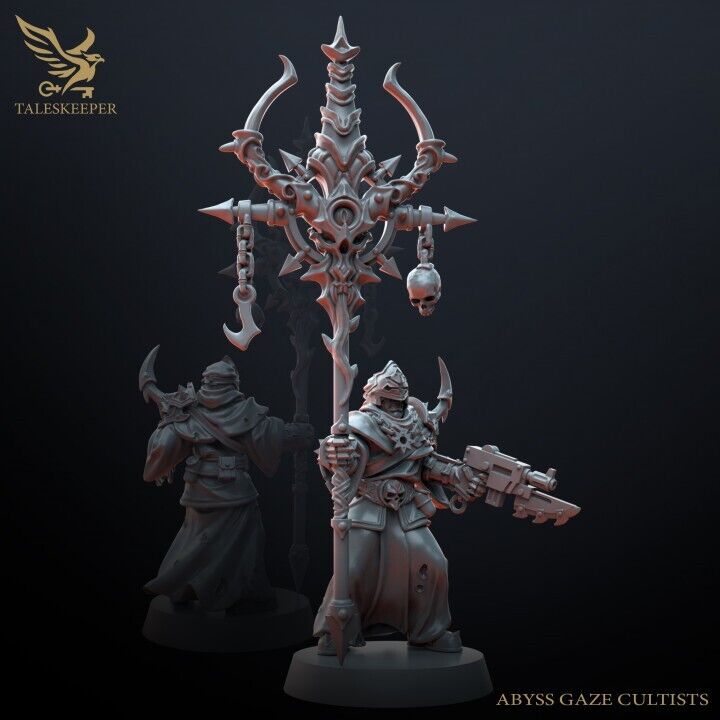 Abyss Gaze Cultists proxy Grimdark , OPR , Sci-Fi, Fantasy wargames TalesKeeper