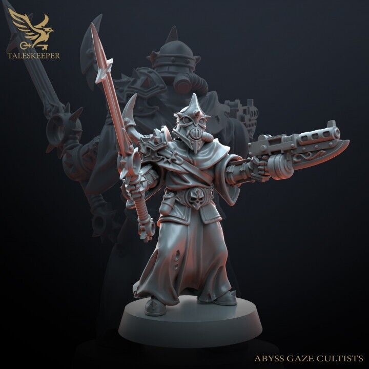 Abyss Gaze Cultists proxy Grimdark , OPR , Sci-Fi, Fantasy wargames TalesKeeper