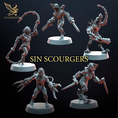 SIN SCOURGERS proxy Grimdark , OPR , Sci-Fi, Fantasy wargames TalesKeeper
