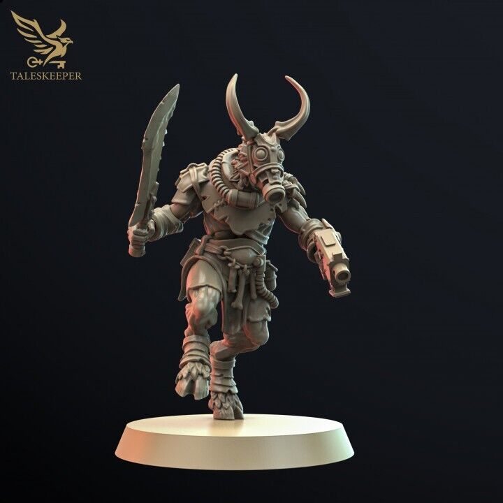 BEASTMEN CULTISTS V2 proxy Grimdark , OPR , Sci-Fi, Fantasy wargames TalesKeeper