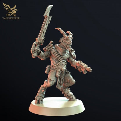 BEASTMEN CULTISTS V2 proxy Grimdark , OPR , Sci-Fi, Fantasy wargames TalesKeeper