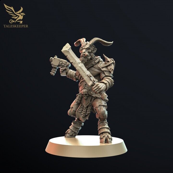 BEASTMEN CULTISTS V2 proxy Grimdark , OPR , Sci-Fi, Fantasy wargames TalesKeeper