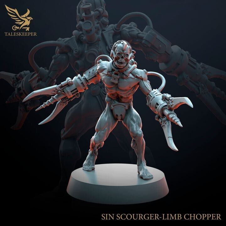 SIN SCOURGERS proxy Grimdark , OPR , Sci-Fi, Fantasy wargames TalesKeeper
