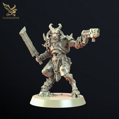BEASTMEN CULTISTS V2 proxy Grimdark , OPR , Sci-Fi, Fantasy wargames TalesKeeper