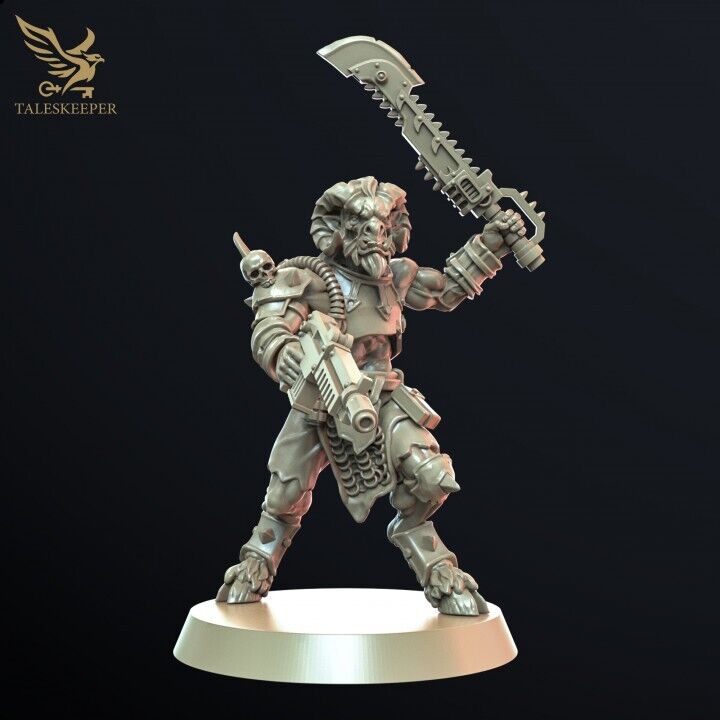 BEASTMEN CULTISTS V2 proxy Grimdark , OPR , Sci-Fi, Fantasy wargames TalesKeeper