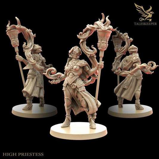 Strife Torch High Priestess Grimdark , OPR , Sci-Fi, Fantasy wargames TalesKeeper