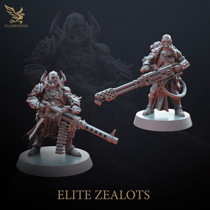 ELITE DARK ZEALOTS proxy Grimdark , OPR , Sci-Fi, Fantasy wargames TalesKeeper