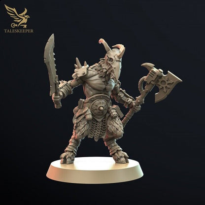 BEASTMEN CULTISTS V2 proxy Grimdark , OPR , Sci-Fi, Fantasy wargames TalesKeeper