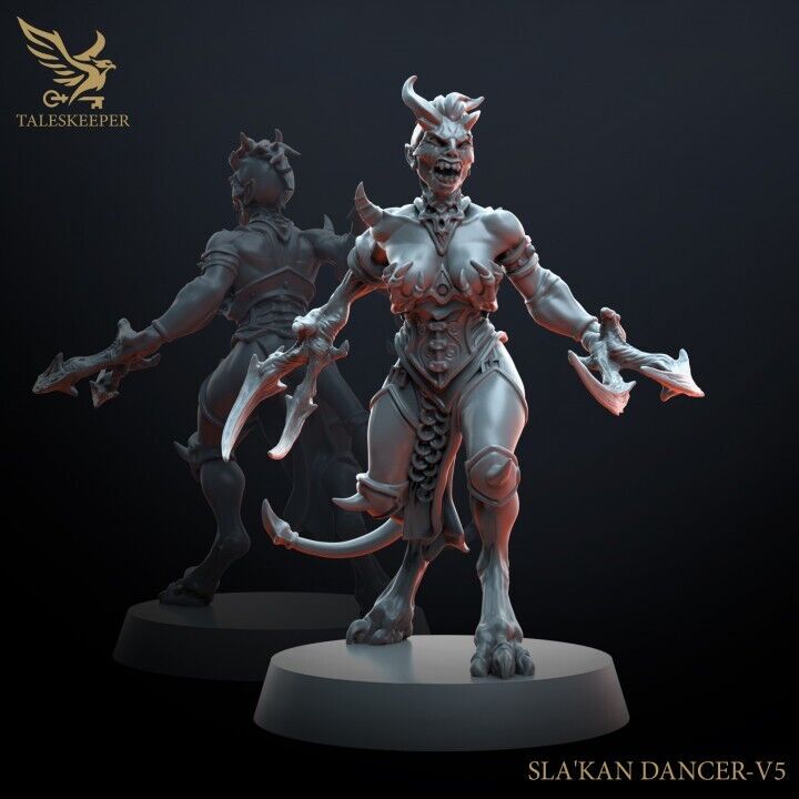 SLA'KAN DANCERS proxy Grimdark , OPR , Sci-Fi, Fantasy wargames TalesKeeper