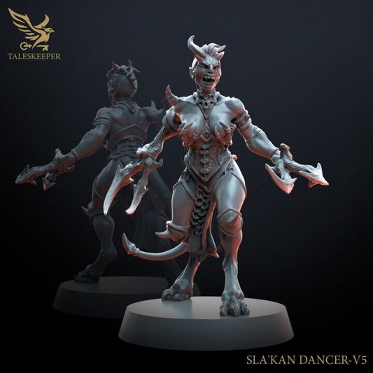 SLA'KAN DANCERS proxy Grimdark , OPR , Sci-Fi, Fantasy wargames TalesKeeper