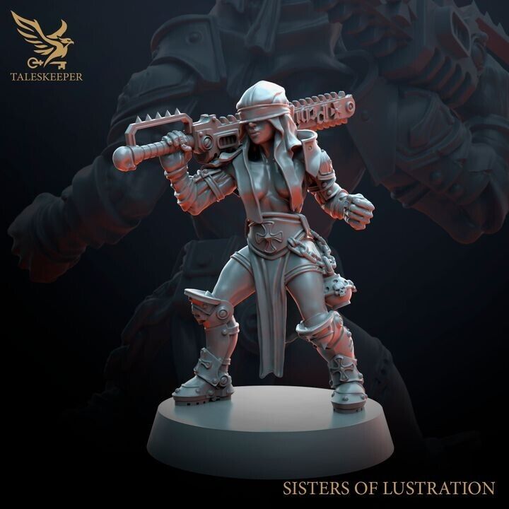 SISTERS OF LUSTRATION proxy Grimdark , OPR , Sci-Fi, Fantasy wargames TalesKeeper