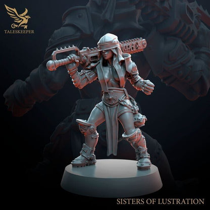 SISTERS OF LUSTRATION proxy Grimdark , OPR , Sci-Fi, Fantasy wargames TalesKeeper