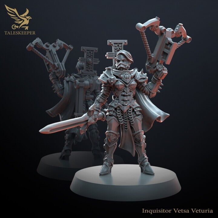 Malleus Maleficarum Flamma Grimdark , OPR , Sci-Fi, Fantasy wargames TalesKeeper