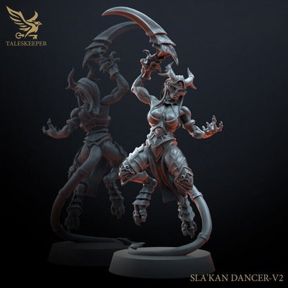 SLA'KAN DANCERS proxy Grimdark , OPR , Sci-Fi, Fantasy wargames TalesKeeper