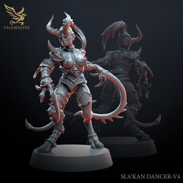 SLA'KAN DANCERS proxy Grimdark , OPR , Sci-Fi, Fantasy wargames TalesKeeper