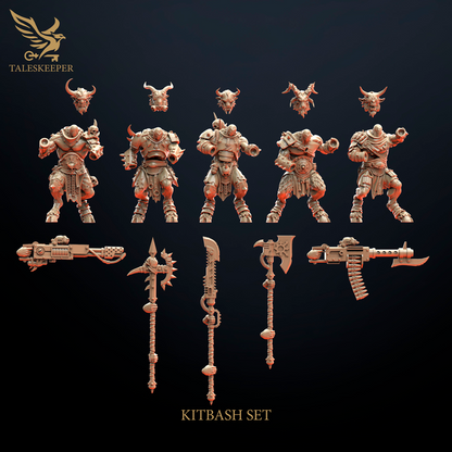 BEASTMEN CULTISTS proxy Grimdark , OPR , Sci-Fi, Fantasy wargames TalesKeeper