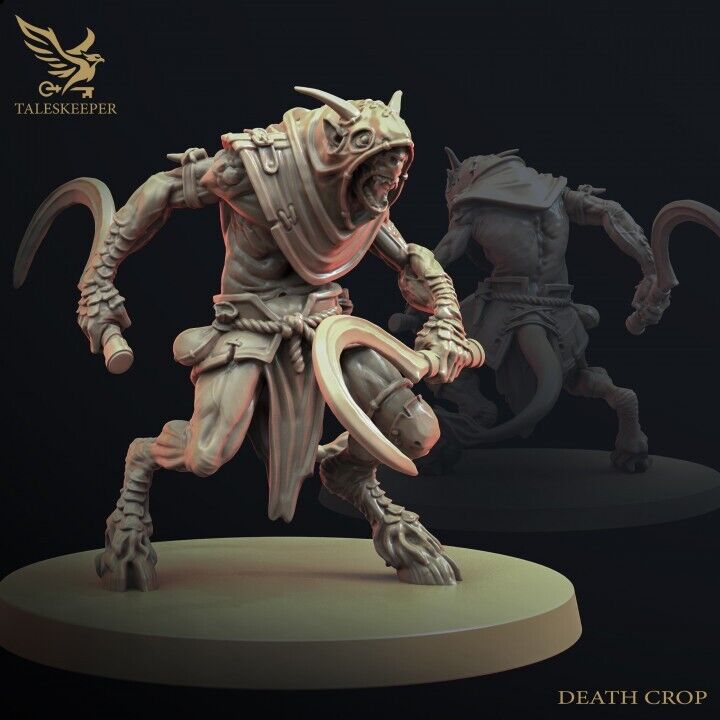 Beastman Reapers proxy Grimdark , OPR , Sci-Fi, Fantasy wargames TalesKeeper