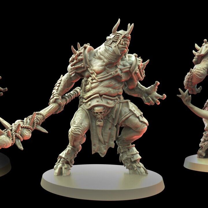 Beastman Brutes proxy  Grimdark , OPR , Sci-Fi, Fantasy wargames TalesKeeper
