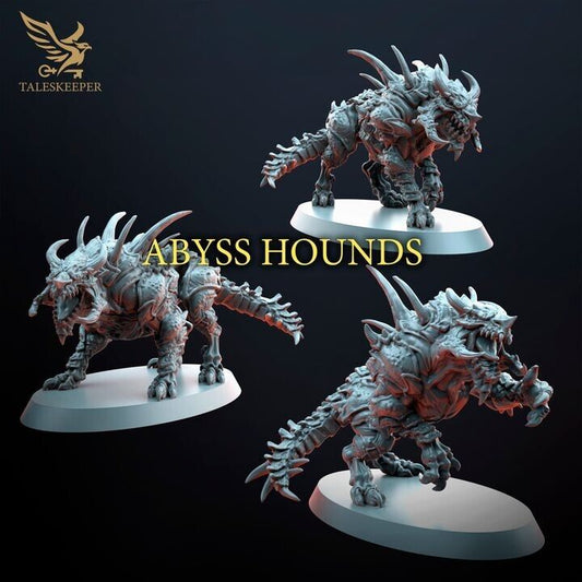 ABYSS HOUNDS proxy  Grimdark , OPR , Sci-Fi, Fantasy wargames TalesKeeper