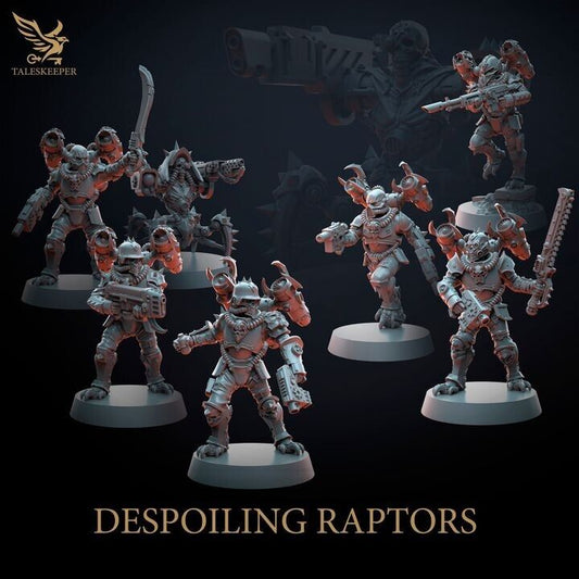 DESPOILING RAPTORS proxy Grimdark , OPR , Sci-Fi, Fantasy wargames TalesKeeper