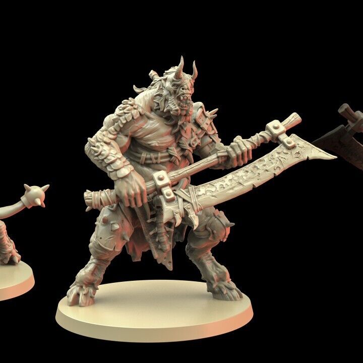 Beastman Brutes proxy  Grimdark , OPR , Sci-Fi, Fantasy wargames TalesKeeper