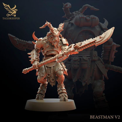 BEASTMEN CULTISTS proxy Grimdark , OPR , Sci-Fi, Fantasy wargames TalesKeeper