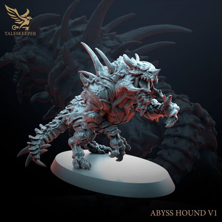 ABYSS HOUNDS proxy  Grimdark , OPR , Sci-Fi, Fantasy wargames TalesKeeper