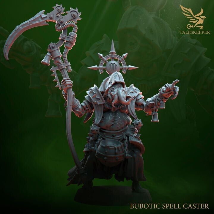BUBOTIC SPELL CASTER proxy Grimdark , OPR , Sci-Fi, Fantasy wargames TalesKeeper