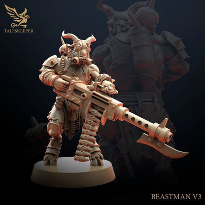 BEASTMEN CULTISTS proxy Grimdark , OPR , Sci-Fi, Fantasy wargames TalesKeeper