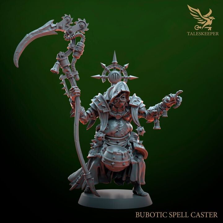 BUBOTIC SPELL CASTER proxy Grimdark , OPR , Sci-Fi, Fantasy wargames TalesKeeper