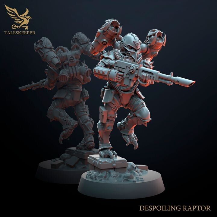 DESPOILING RAPTORS proxy Grimdark , OPR , Sci-Fi, Fantasy wargames TalesKeeper