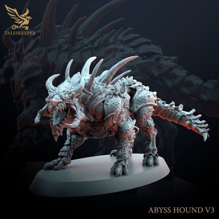 ABYSS HOUNDS proxy  Grimdark , OPR , Sci-Fi, Fantasy wargames TalesKeeper