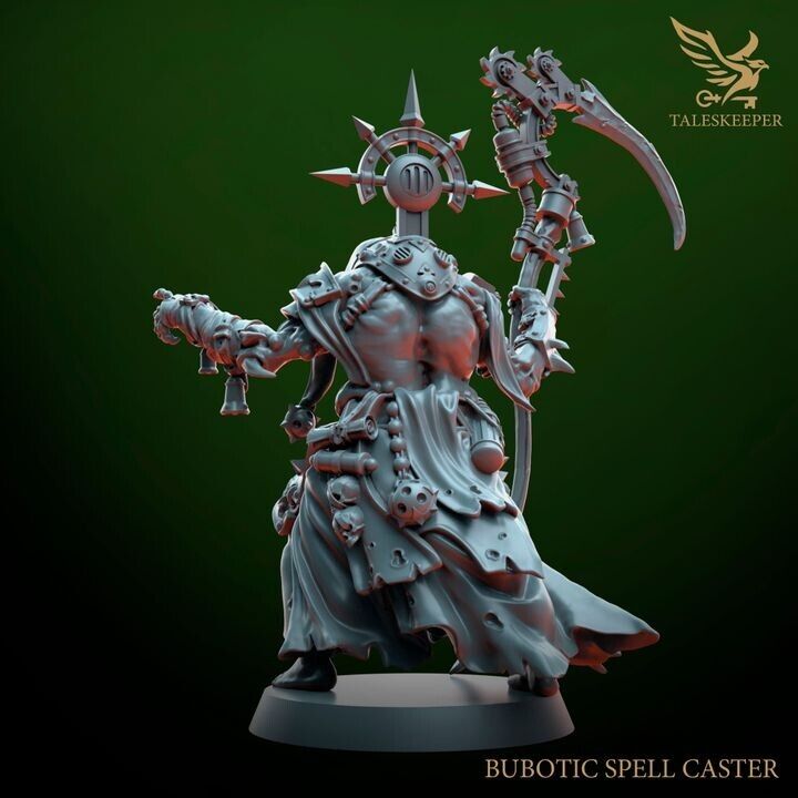 BUBOTIC SPELL CASTER proxy Grimdark , OPR , Sci-Fi, Fantasy wargames TalesKeeper