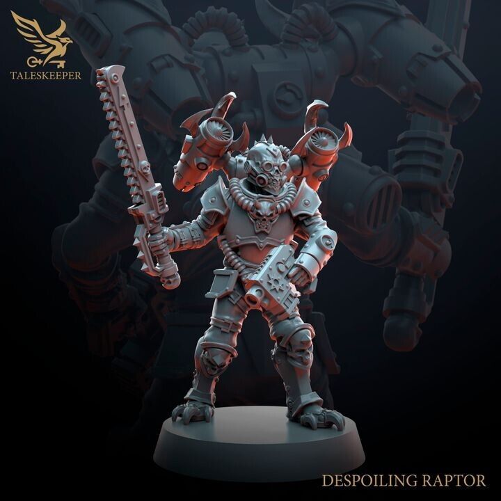 DESPOILING RAPTORS proxy Grimdark , OPR , Sci-Fi, Fantasy wargames TalesKeeper