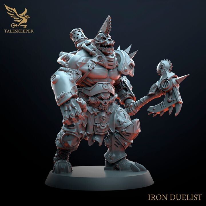 IRON DUELIST proxy Grimdark , OPR , Sci-Fi, Fantasy wargames TalesKeeper