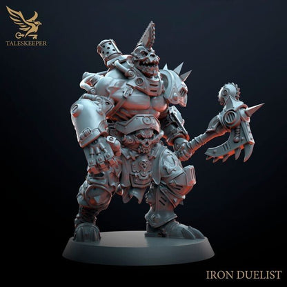 IRON DUELIST proxy Grimdark , OPR , Sci-Fi, Fantasy wargames TalesKeeper
