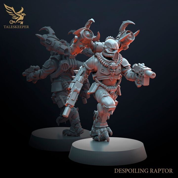 DESPOILING RAPTORS proxy Grimdark , OPR , Sci-Fi, Fantasy wargames TalesKeeper